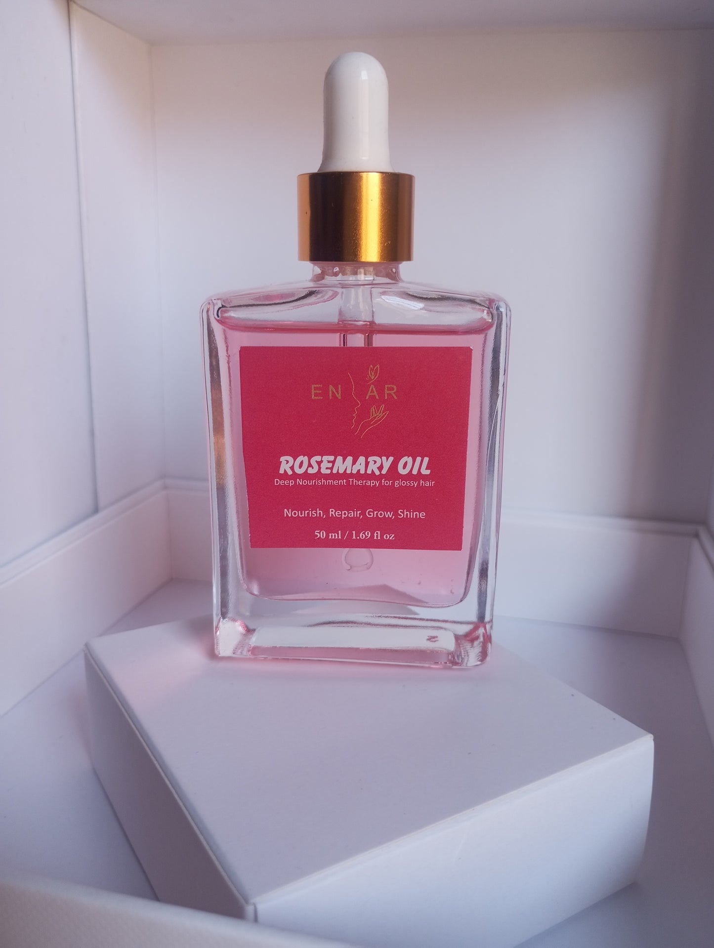 ENAR Rosemary Oil – 50ml | Pink Hair Nourishment Serum