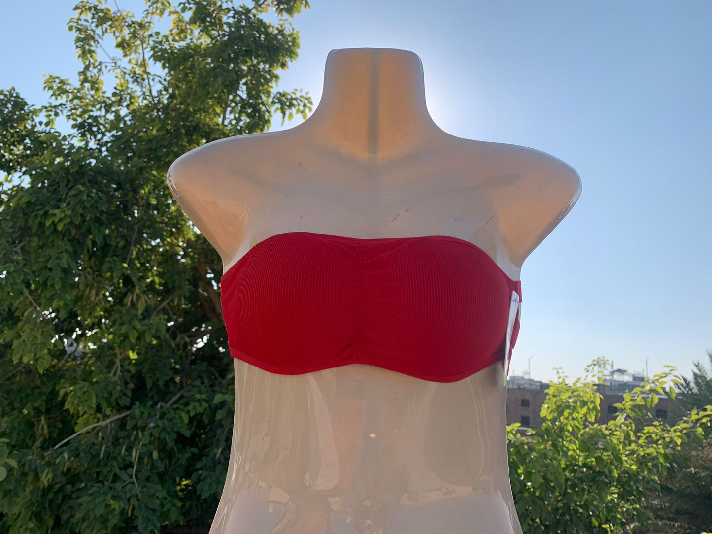 Imported Seamless Tube Top Bra – Strapless Sexy Bandeau with Back Closure (Red / Pink – Free Size)+ FREE GIFT