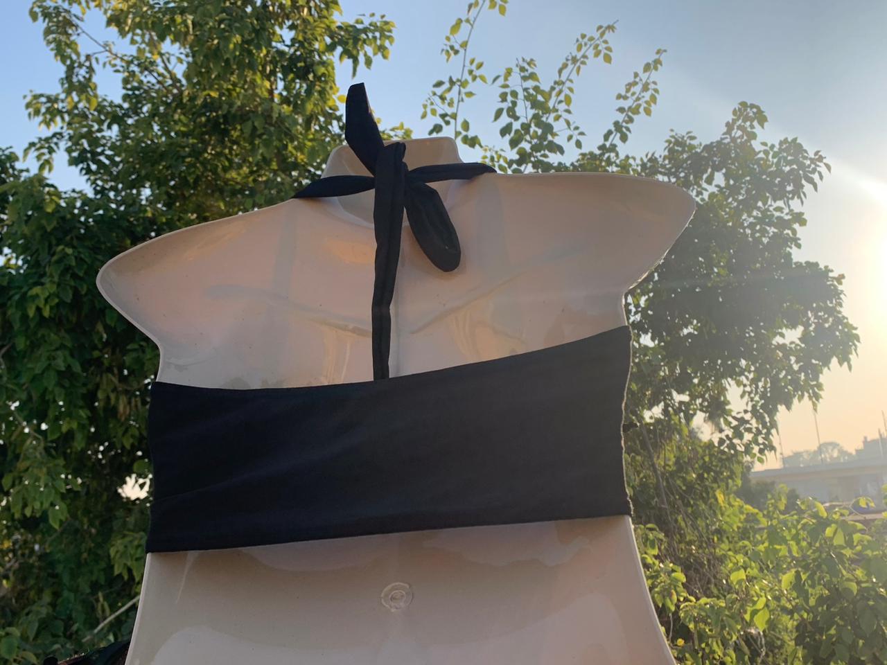 Imported Black Fringe Bridal Honeymoon Bra Top – Stylish Wedding Night Fashion Top+ FREE GIFT