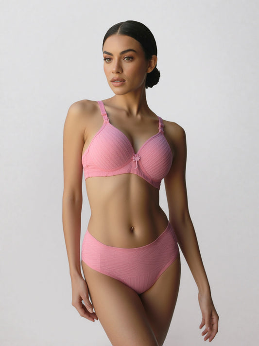 3-Piece Classic Padded Bra Set – Full Color Collection + FREE GIFT