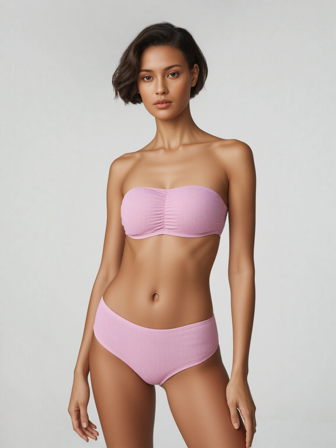 Imported Seamless Tube Top Bra – Strapless Sexy Bandeau with Back Closure (Red / Pink – Free Size)+ FREE GIFT